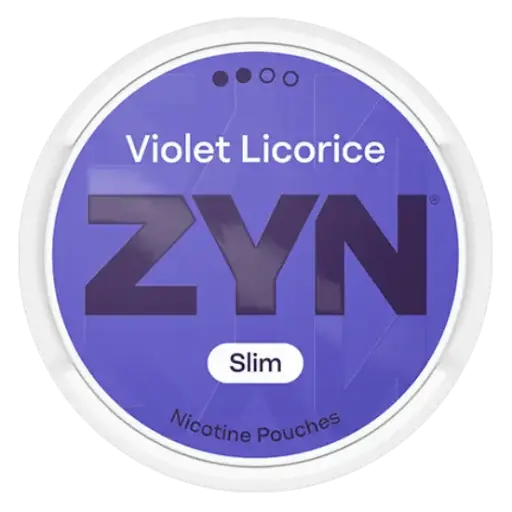 ZYN - Violet Licorice Slim S2 - 6mg - 2 Dot - x21   