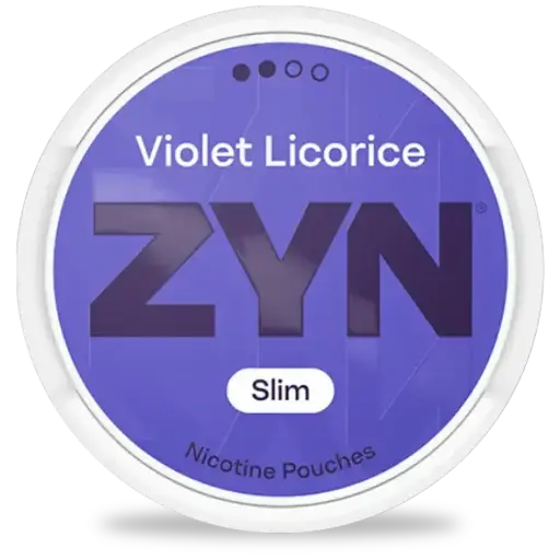 ZYN - Violet Licorice Slim S2 - 6mg - 2 Dot - x21   