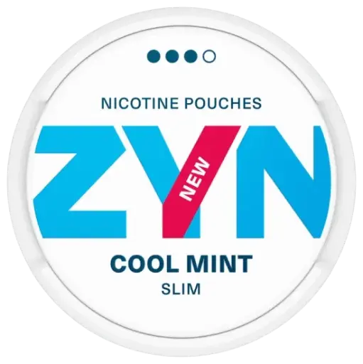 ZYN - Cool Mint Slim - 8mg - 3 Dot - x21  