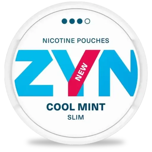 ZYN - Cool Mint Slim - 8mg - 3 Dot - x21  