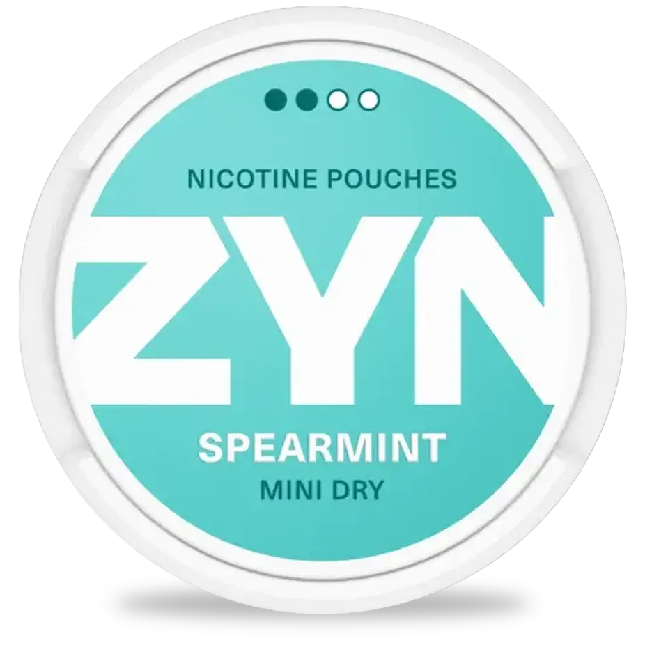 ZYN - Spearmint Mini Dry - 3mg - 2 Dot - x20 