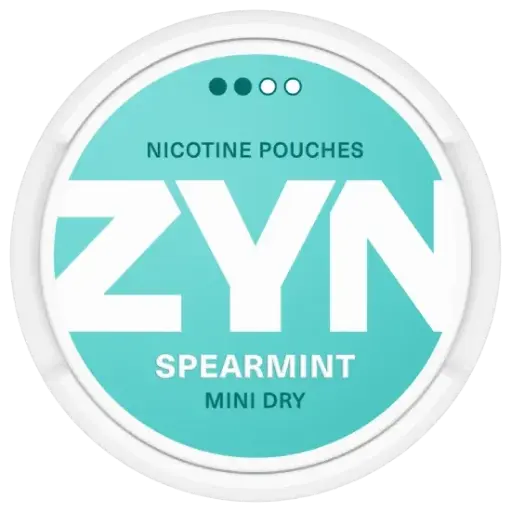 ZYN - Spearmint Mini Dry - 3mg - 2 Dot - x20 