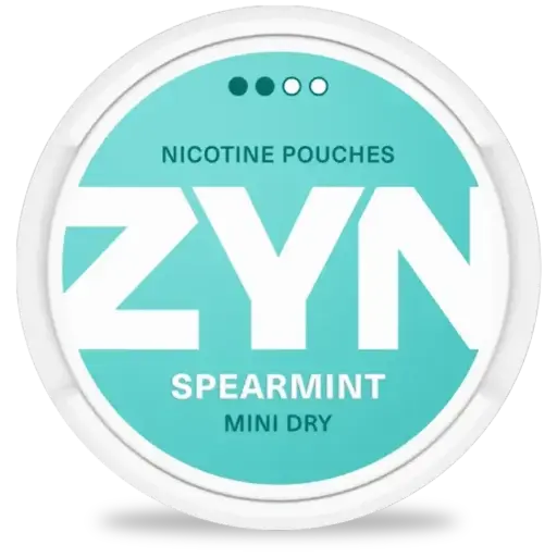 ZYN - Spearmint Mini Dry - 3mg - 2 Dot - x20 