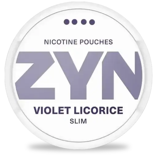 ZYN - Violet Licorice Slim - 11mg - 4 Dot - X21 
