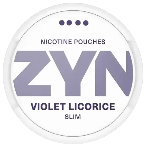 ZYN - Violet Licorice Slim - 11mg - 4 Dot - X21 