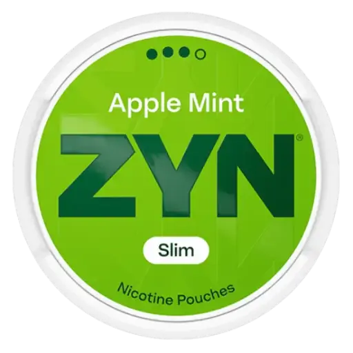 ZYN - Apple Mint Slim - 9mg - 3 Dot - x21  
