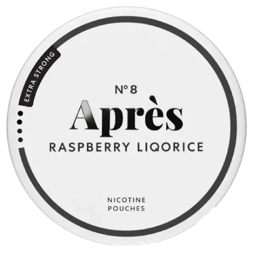 APRES - Raspberry Liqorice  - 8mg - 4 Dot - x20