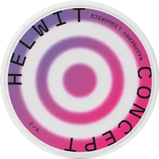 HELWIT - Raspberry Licorice - 4mg - 2 Dot - x20 