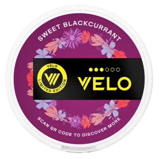 VELO - Sweet Black Currant - 10mg - 3 Dot - x20