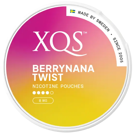 XQS - Berrynana Twist - 8mg - 4 Dot - x20 