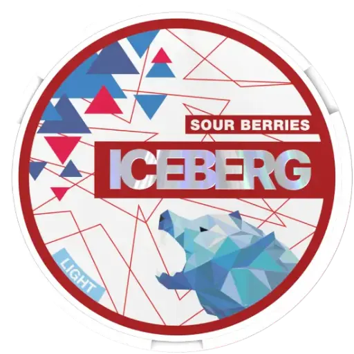 ICEBERG - Sour Berries Light - 6mg - 2 Dot - x20 