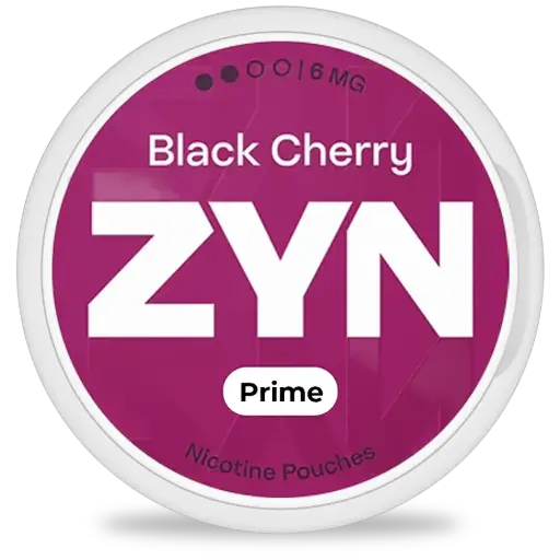 [ZYN-BCP06]  ZYN - Black Cherry Prime - 6mg - 2 Dot - x15