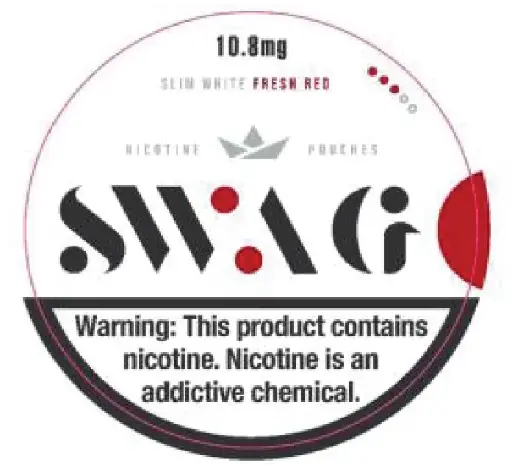 [SWA-FR10] SWAG Fresh Red Slim 10.8mg S3