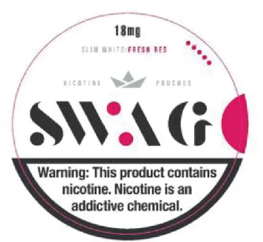 [SWA-FR18] SWAG Fresh Red Slim 18mg S5