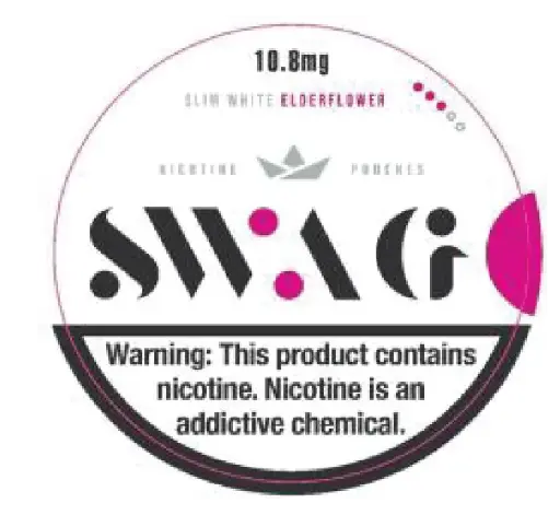 [SWA-EF10] SWAG Elderflower Slim 10.8mg S3 