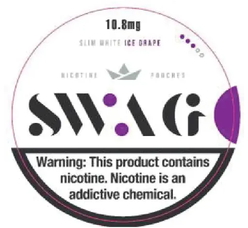 [SWA-IG10] SWAG Ice Grape Slim 10.8mg S3 