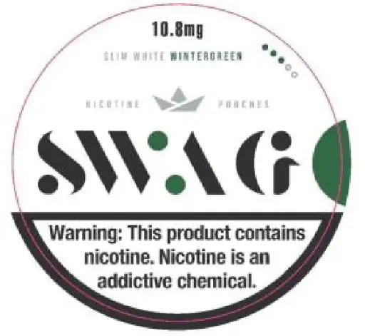[SWA-WG10] SWAG Wintergreen Slim 10.8mg S3  