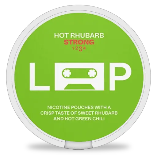 LOOP - Hot Rhubarb - 10mg - 3 Dot - x20