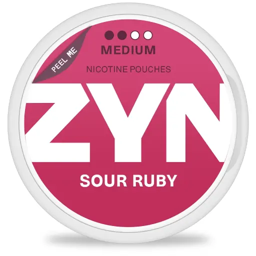[SR-06] ZYN - Sour Ruby - 6mg - 2 Dot - x20