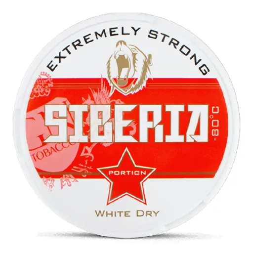SIBERIA - White Dry - 34mg - 6 Dot - x20