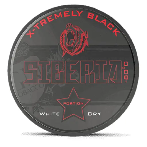 SIBERIA - Black Dry - 34mg - 6 Dot - x20