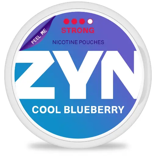 [BB-11]  ZYN - Cool Blueberry - 11mg - 3 Dot - x20