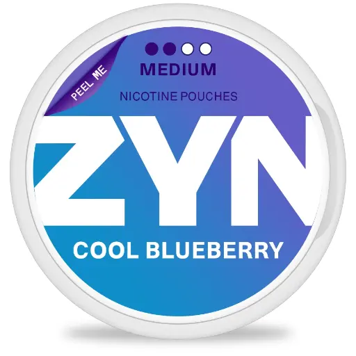 [BB-06] ZYN - Cool Blueberry - 6mg - 2 Dot - x20