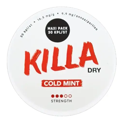 KILLA - Cold Mint - 10mg - 3 Dot - x30
