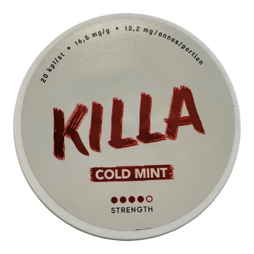 KILLA - Cold Mint - 13mg - 4 Dot - x30