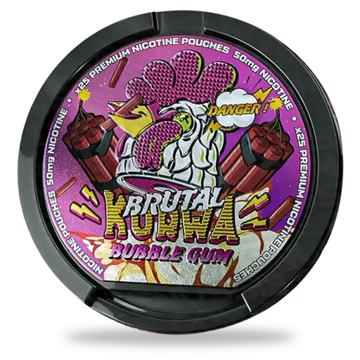 KURWA - Bubblegum - 33mg - 5 Dot - x25
