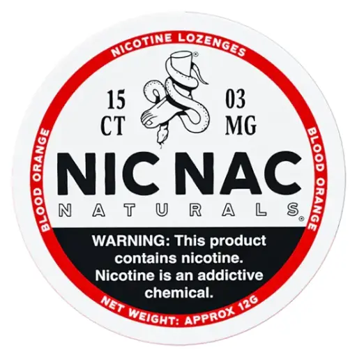 NIC NAC - Blood Orange - 6mg - 3 Dot - x15