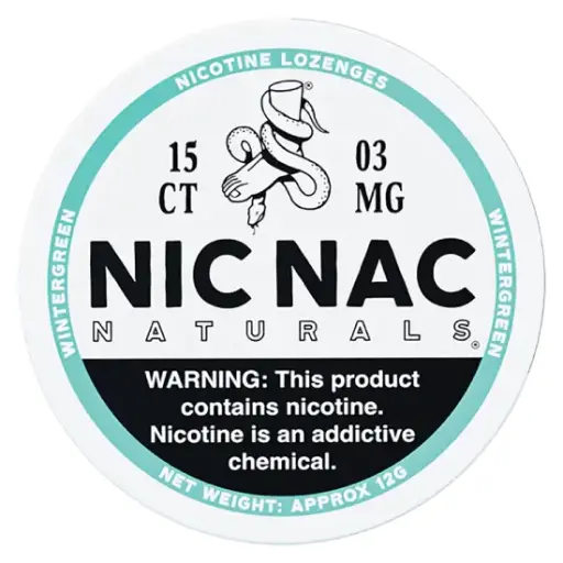 NIC NAC - Wintergreen - 6mg - 3 Dot - x15