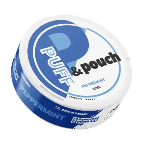 Puff & Pouch - Peppermint - 12mg - 4 Dot - x20