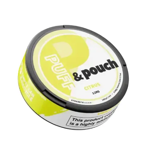 Puff & Pouch - Citrus - 12mg - 4 Dot - x20