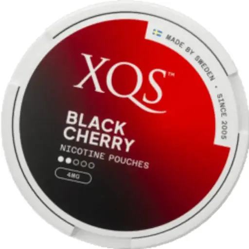 XQS - Black Cherry Slim Light - 4mg - 2 Dot - x20