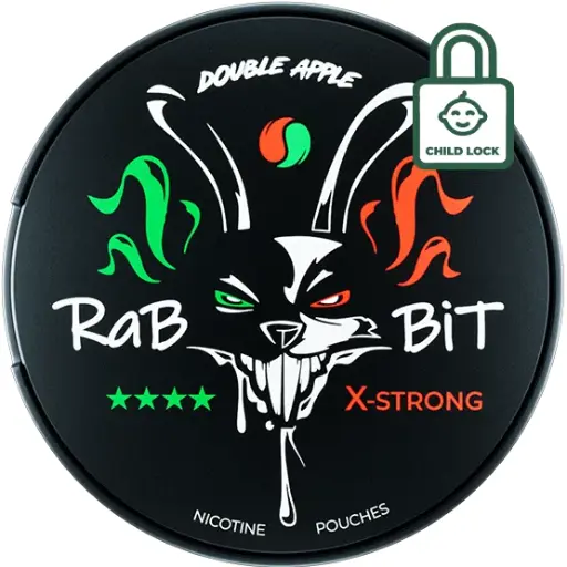 RABBIT - Double Apple - 50mg - 4 Dot - x20