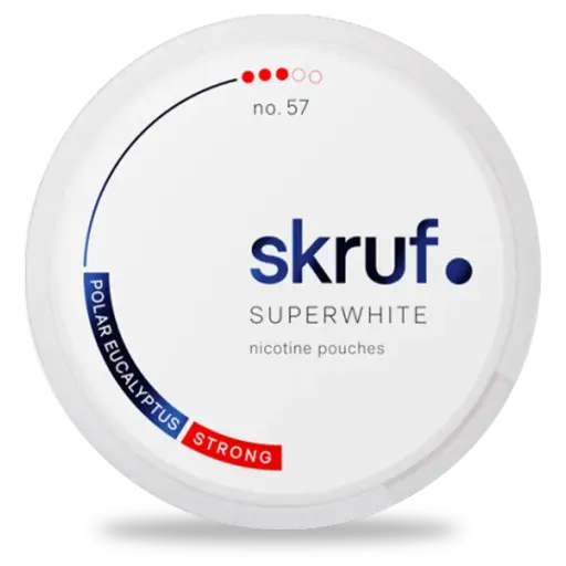 SKRUF - Polar Eucalyptus - 10mg - 3 Dot - x24