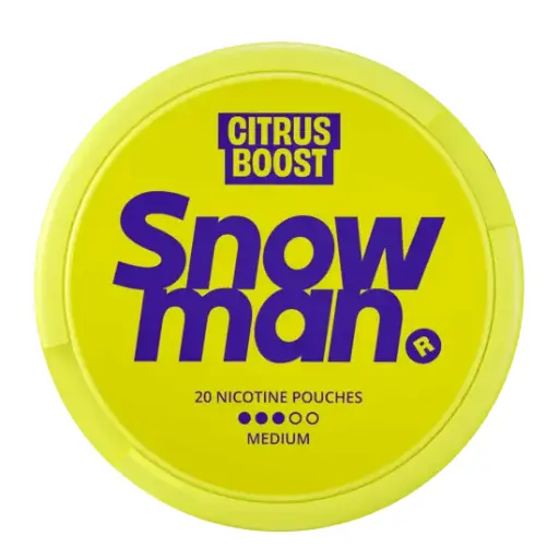 SNOWMAN - Citrus Boost - 9mg - 3 Dot - x20