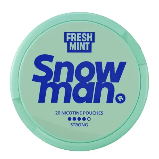 SNOWMAN - Fresh Mint - 12mg - 4 Dot - x20