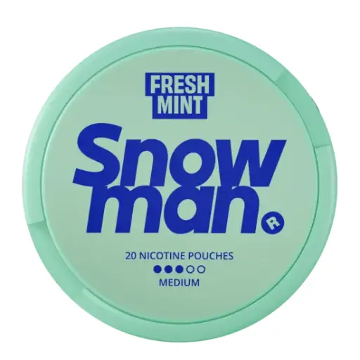 SNOWMAN - Fresh Mint - 9mg - 3 Dot - x20