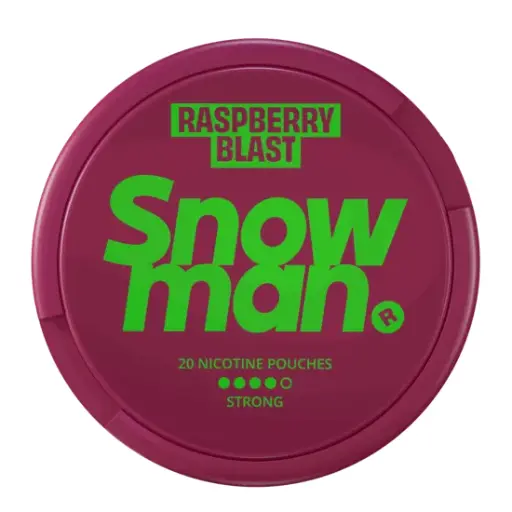 SNOWMAN - Raspberry Blast - 12mg - 4 Dot - x20
