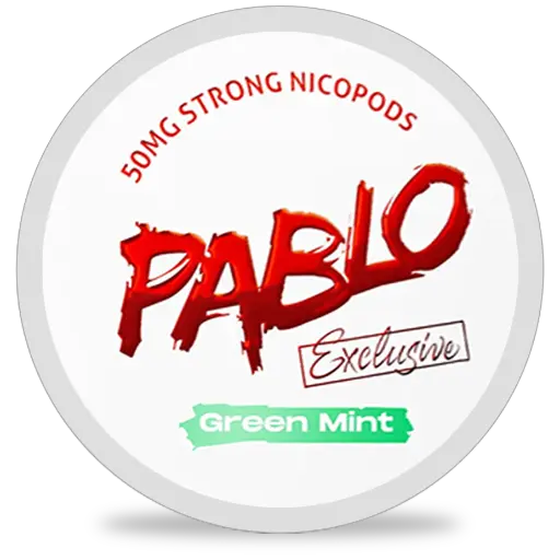 PABLO - Green Mint Exclusive - 30mg - 5 Dot - x20